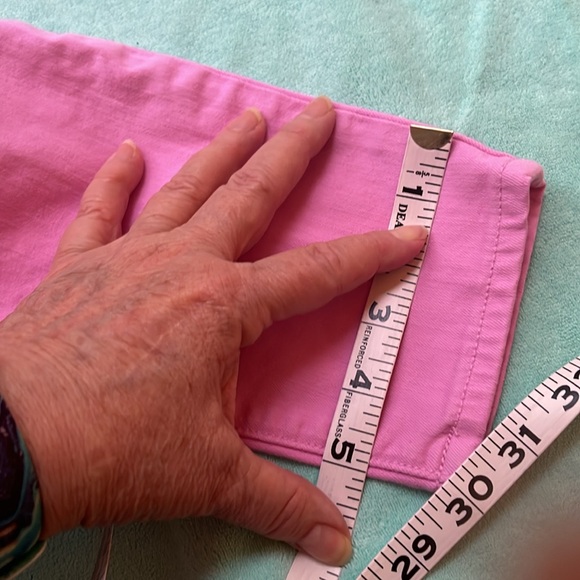 GAP size 0, 2pair Black & Pink Premium Skinny Ankle Jeans - Picture 14 of 16